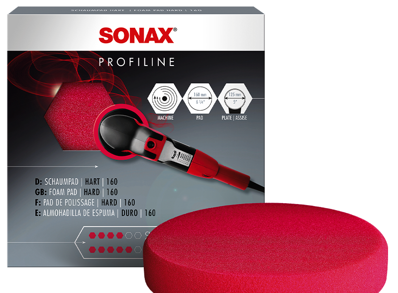 Pad de Corte Rojo 160 mm Rotativa
