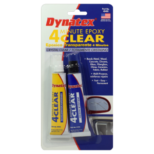 Epóxicos de 4 Minutos Transparente