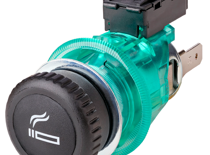 FLOSSER Encendedor 12 V con Luz LED
