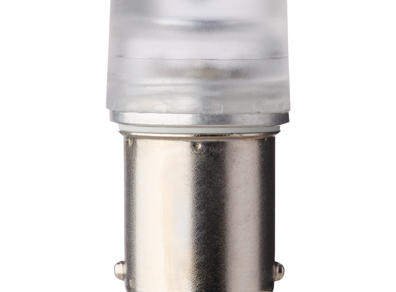 FLOSSER LED R5W 12-24V 6500K BA15s Frosted Cover 18 x 36 mm