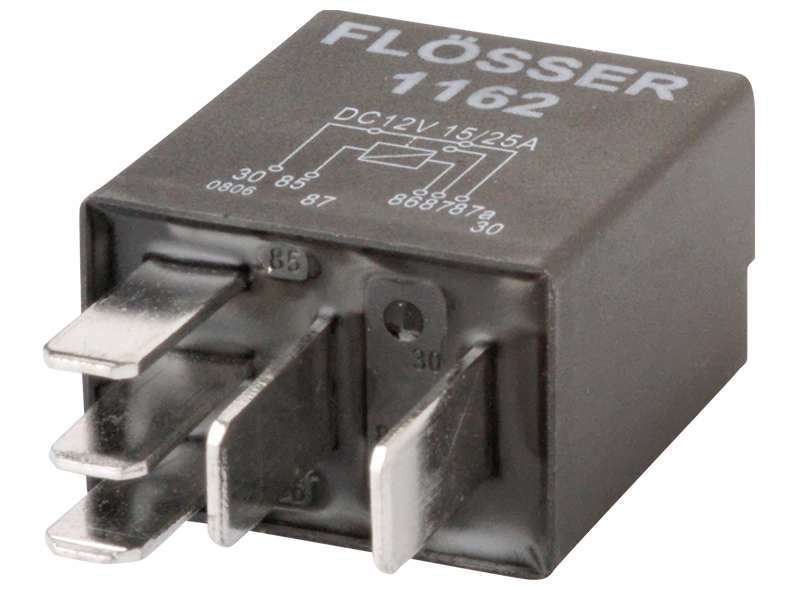 FLOSSER Micro Relé Inversor 12V 15/25A