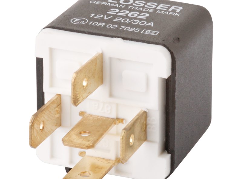 FLOSSER Mini Relé Inversor 12V 20/40A Alta Potencia