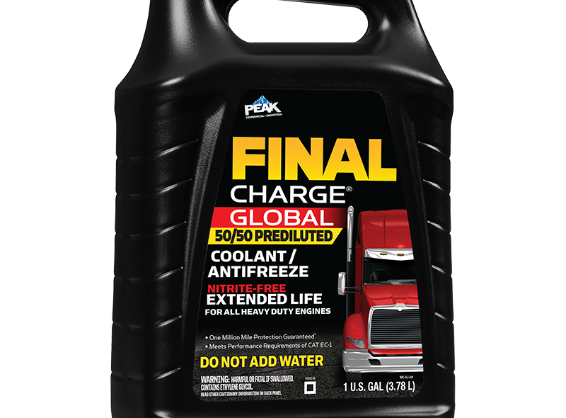 PEAK Coolant Final Charge Orgánico Heavy Duty Rojo