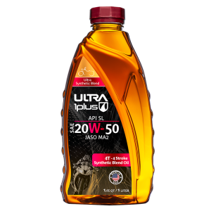 ULTRA1PLUS Aceite Motor Motocicleta Semi Sintético 4-Tiempos 20W-50 API SL