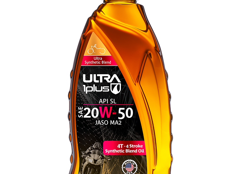ULTRA1PLUS Aceite Motor Motocicleta Semi Sintético 4-Tiempos 20W-50 API SL
